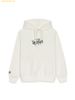 Áo Hoodie MLB Basic Back Letter Graphic Overfit Hoodie NY (Cream) 3AHDB0551-50CRS