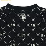  Đầm MLB Women's Diamond Monogram Jacquard Slim Fit Dress NY (Black) 