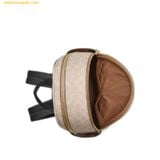  Balo Coach Women's Court Backpack In Signature Canvas Gold Sand Chalk CZ176 