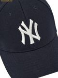  Mũ Lưỡi Trai MLB New Fit Structure Ball Cap New York Yankees 3ACP0802N-50NYS Navy 