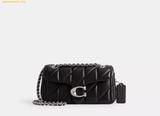  Túi Đeo Vai Coach Tabby Shoulder Bag 20 With Pillow Quilting Black CP149 