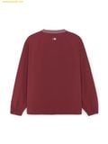  Áo Tay Dài MLB Varsity Sportive Curlsive Woven Man-to-Man Boston Red Sox 3AMTV1254-43WIS Đỏ 