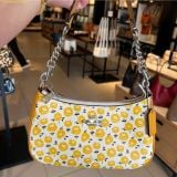  Túi Đeo Vai Coach Teri Shoulder Bag in Floral Print CBI49 chalk buttercup multi 