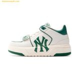  Giày Thể Thao MLB Cổ Cao Chunky Liner Mid New York Yankees Green 3ASXLMB3N-50GNS 