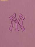  Áo Phông MLB Vintage Denim-like Monotive Oversized Short Sleeve T-shirt New York Yankees Pink 3ATSM0763-50PKS 