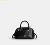 Túi Đeo Chéo Coach Lara Mini Satchel Bag Black CEA01