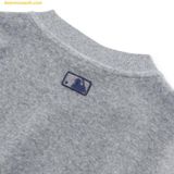 Áo Sweat Crop MLB Women's Basic Velvet Crop Man-to-Man B (D.Melange Grey) 3FMTB0924-43MGD 