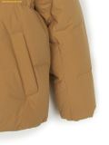  Áo Khoác Phao MLB Varsity Hooded Short Padding BOS (Beige) 3ADJV1046-43BGS 