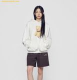  Áo Hoodie ADLV Block Bear Hoodie Trắng Cream 