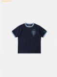  Áo Bad Blood Mystic Shield Print Ringer T-Shirt - Navy w-tee25-098 