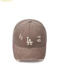  Mũ Lưỡi Trai MLB Damage Washed Unstructured Ball Cap LA (L.Brown) 3ACPVV34N-07BRL 