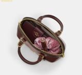  Túi Đeo Chéo Coach Lara Mini Satchel Bag Maple CEA01 