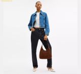  Túi Đeo Vai Coach Brooklyn 28 Warm Brown Suede Shoulder Bag CW637 