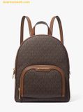  Balo Michael Kors Jaycee Medium Logo Backpack Nâu Logo 35S2G8TB2B 