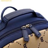  Balo MLB Diamond Monogram Jacquard Boston Red Sox Backpack 7ABKMD24N-43BGS Màu Be 