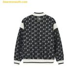  Áo Khoác MLB Jacket Baseball Jacket Monogram Series New York Yankees 3AJPM0141 Đen 