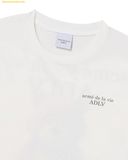  Áo Phông ADLV Ac Bear Basic Logo Short Sleeve T-Shirt Trắng 