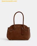  Túi Đeo Vai Coach Empire 21 Carryall Bag in Suede Brown 