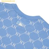  Áo Phông MLB Diamond Monogram New York Yankees Blue 3ATSM3023-50BLS 