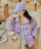  Áo Khoác Nhung MLB Basic Corduroy Short Padding B (L.Lavender) 3ADJB0826-43LDL 