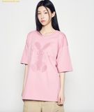  Áo Phông ADLV Solo Rabbit Alien Hồng 