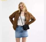  Túi Đeo Chéo Coach Slim Crossbody Bag CAT21 Black 