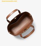  Túi Tote Michael Kors Vincent Extra-Small Logo Crossbody Bag With Card Case 35F4G2VC0B Trắng Logo 