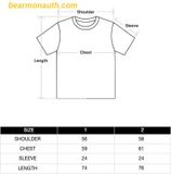  Áo Phông ADLV Animated Font Short Sleeve T-Shirt Đen 