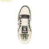  Giày Thể Thao MLB Cổ Cao Chunky Liner Mid Classic Monogram New York Yankees Black 3ASXLM13N-50BKS 