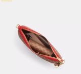  Túi Đeo Vai Coach Aria Shoulder Bag In Signature Canvas Tan Carnation CCL26 