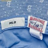  Mũ Bucket MLB Denim Dia Monogram Bucket Hat Boston Red Sox L.Sky Blue 3AHTMD13N-43SBL 