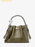  Túi Đeo Chéo Michael Kors Mina Small Chain Convertible Crossbody Bag Olive 35F5S4MC1V 