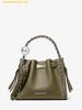Túi Đeo Chéo Michael Kors Mina Small Chain Convertible Crossbody Bag Olive 35F5S4MC1V