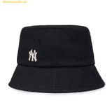  Mũ Bucket MLB Diamond Monogram Bucket Hat NY (Đen) 3AHTM114N-50BKS 
