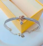  Vòng tay Swarovski Lifelong Heart bangle 5516544 White 
