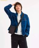  Túi Đeo Chéo Nam Coach Sullivan Crossbody In Signature Canvas CAT78 Nâu Logo 