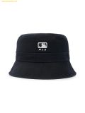  Mũ Bucket MLB Basic One-Point Washed Bucket Hat NY 3AHTB035N-50BKS Đen 