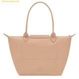  Túi Tote Longchamp Le Pliage One M Beige - Canvas 