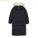  Áo Khoác Phao Dài MLB Curve Long Down New York Yankees 3FDJB1246-50BKS - Đen 