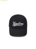  Mũ Lưỡi Trai MLB Cursive Lettering Unstructured Ball Cap NY (Black) 3ACPVL34N-50BKS Đen 