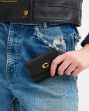  Ví Gập Coach Essential Card Holder Wallet CZ111 Đen 