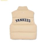  Áo Ghile MLB Varsity Padded Vest NY (L.Sand) 3ADVV0136-50SAL 