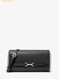  Túi Đeo Chéo Michael Kors Carson Large Pebbled Leather Convertible Crossbody Bag Black 
