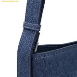  Túi Đeo Vai MLB Denim Coopers Mega Logo New York Yankees Bucket Bag 3ABML054N-50INS 