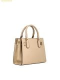  Túi Xách Michael Kors Hamilton Extra-Small Satchel Leather Crossbody Bag Camel 35H3GHMC0L 