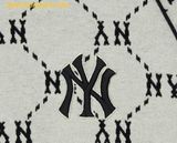  Áo Sweater MLB Dia Monogram Jaquard Piping Sweatshirts 3AMTM0144-43CAS 