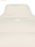  Áo Khoác Phao MLB Women's Diamond Monogram Tonton Velvet Crop Padding NY (D.Cream) 3FDJM1046-50CRD 