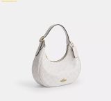 Túi Đeo Vai Coach Emily Shoulder Bag In Signature Canvas White Chalk CDX17 