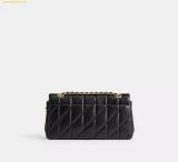  Túi Xách Coach Tabby Shoulder Bag 26 With Pillow Quilting Black CP150 