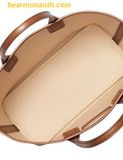  Túi Tote Michael Kors Jodie Small Logo Jacquard Tote Luggage Nâu 